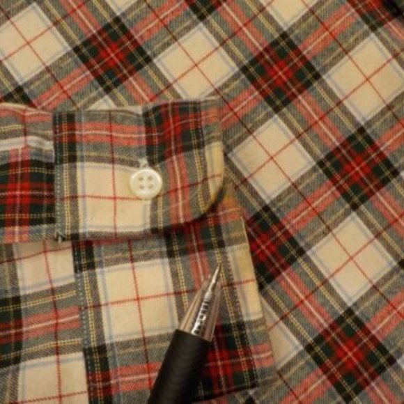 Ralph Lauren Blue Label Mens Plaid Dress Shirt Blake Casual Long Sleeve Size S - Picture 6 of 10